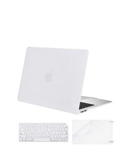 MacBook Air 13 inch Case With Keyboard and Screen Protector M1  Slim Plastic Matte Hard Cover Compatible Air 13.3 inch Retina Display