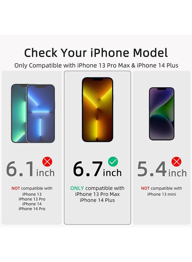 3 - قطعة حامي الشاشة على اي فون 14 و [ 6.7 بوصة ] شاشات الكريستال السائل ، سهلة التركيب ، فائقة الوضوح ، صلابة 9H ، ومكافحة الصفر - Image 2