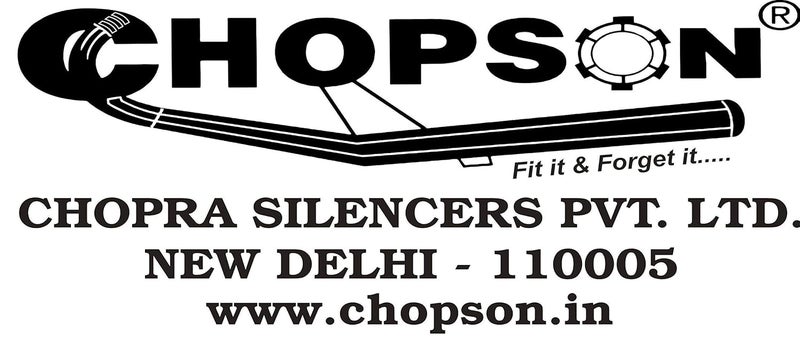 CHOPSON SILENCER'S for BAJAJ PULSOR DTSI 150cc 180cc .MATTE BLACK POWDER COATED It comes with 3 pcs of COMPLIMENTARY HEAT PROTECTION SHIELDS/COVERS amounting to Rs. 470 at no extra cost. ( HEAVY DUTY MATTE BLACK POWDER COATED) - Image 2