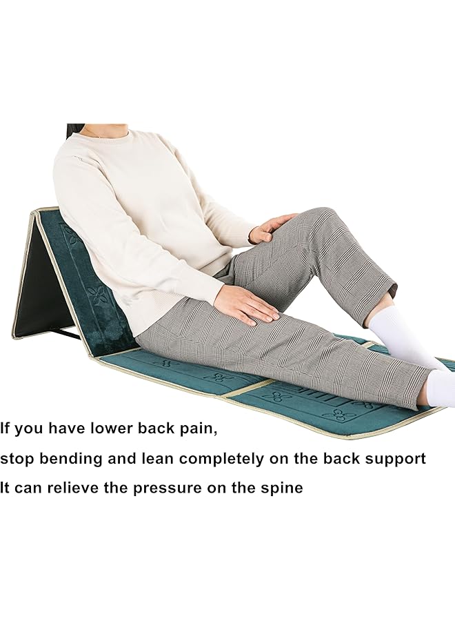 إيروريكس سجادة صلاة مع دعم للظهر وكرسي أرضي قابل للطي للتأمل وجيب للحمل - Image 3