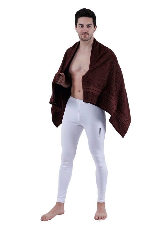 Dollar Bath Towel Cotton Soft, Large Size, 100% Cotton Towel - Highly Absorbent Size (75 X 150 Cm) for Men's and Women's 1 Piece Bath Towel (Brown) - Image 4