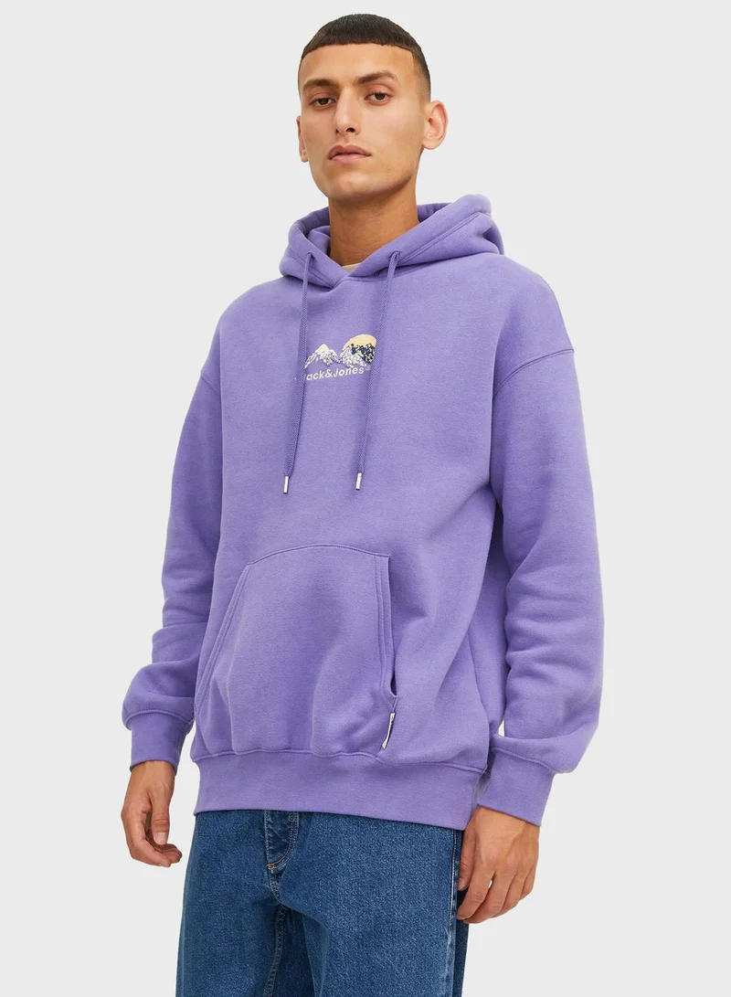 JACK & JONES Graphic Hoodie