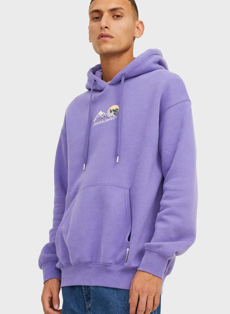 JACK & JONES Graphic Hoodie