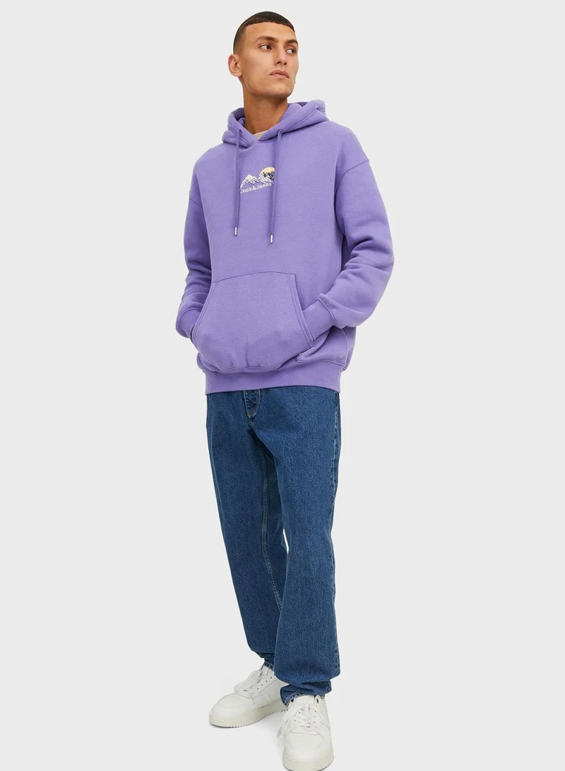 JACK & JONES Graphic Hoodie
