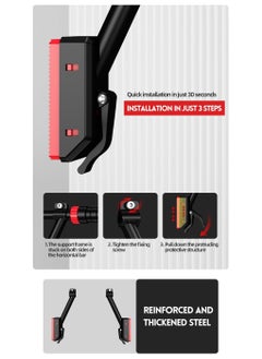 ABJ Pull Up Bar For Doorway Chin Up Bar Door Frame No Screw Upper Body Workout Bar With Locking Portable Adjustable Width Gym System Trainer Wall Mounted Door Exercise Equipment For Home Fitness  - Image 5