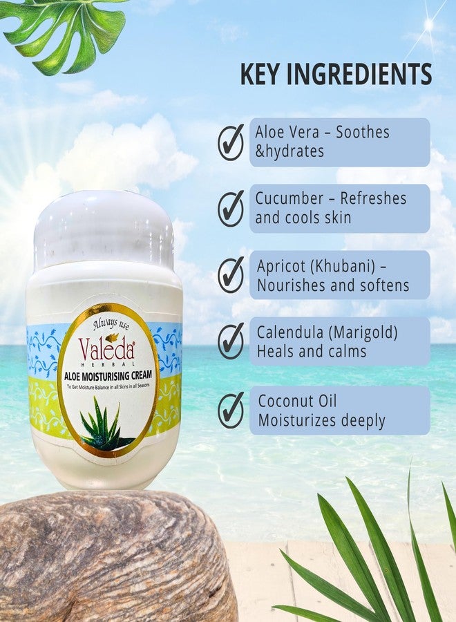 VALEDA HERBAL ALOE MOISTURISING CREAM - By Dr Seema Bali - Since 32 Years - Image 4