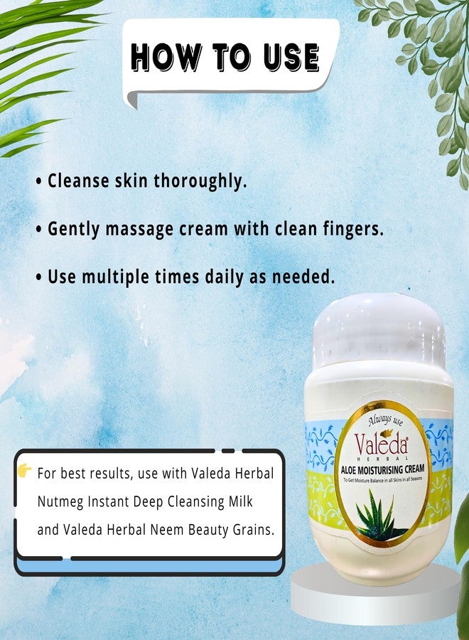 VALEDA HERBAL ALOE MOISTURISING CREAM - By Dr Seema Bali - Since 32 Years - Image 5