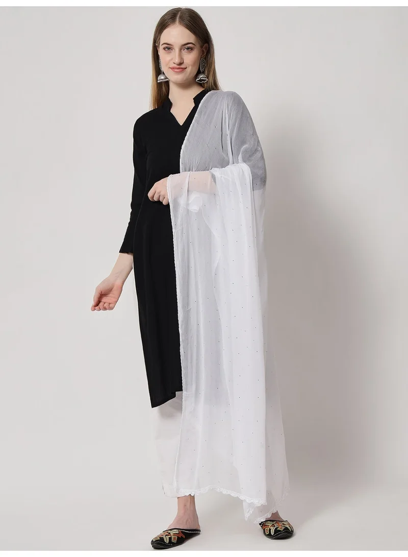 الايا دوباتا شيفون نسائية بتطريز مكايش