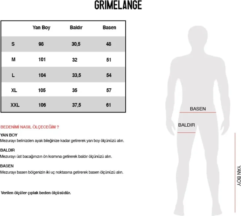 GRIMELANGE Internal Men's Soft, Comfortable Elastic Leg Comfort Raised Khaki Sweatpants