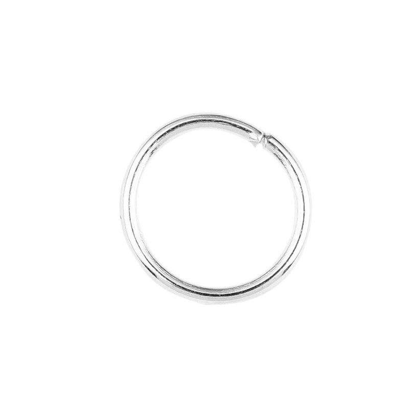 BEADIA Open Jump Rings Sliver 0.9x10mm 200pcs for DIY Jewelry Making Supplies - Image 2
