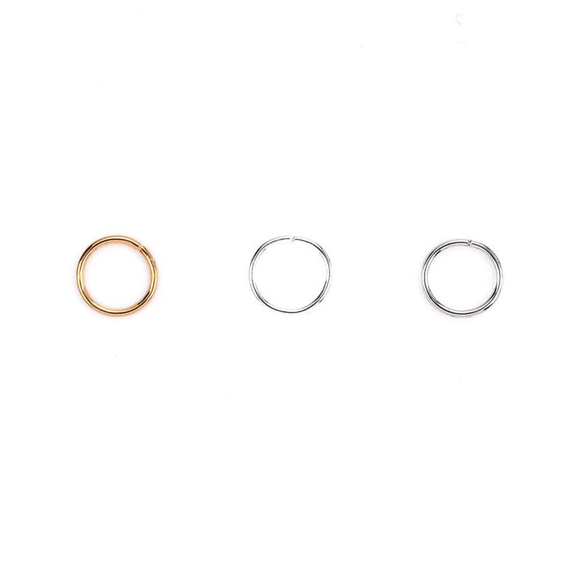 BEADIA Open Jump Rings Sliver 0.9x10mm 200pcs for DIY Jewelry Making Supplies - Image 3