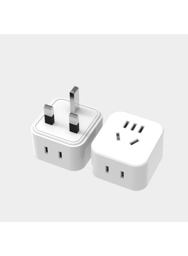 British Standard Adapter Plug Travel Plug Adapter, Three-Prong Socket, Travel Multi-Functional Power Converter - Image 1