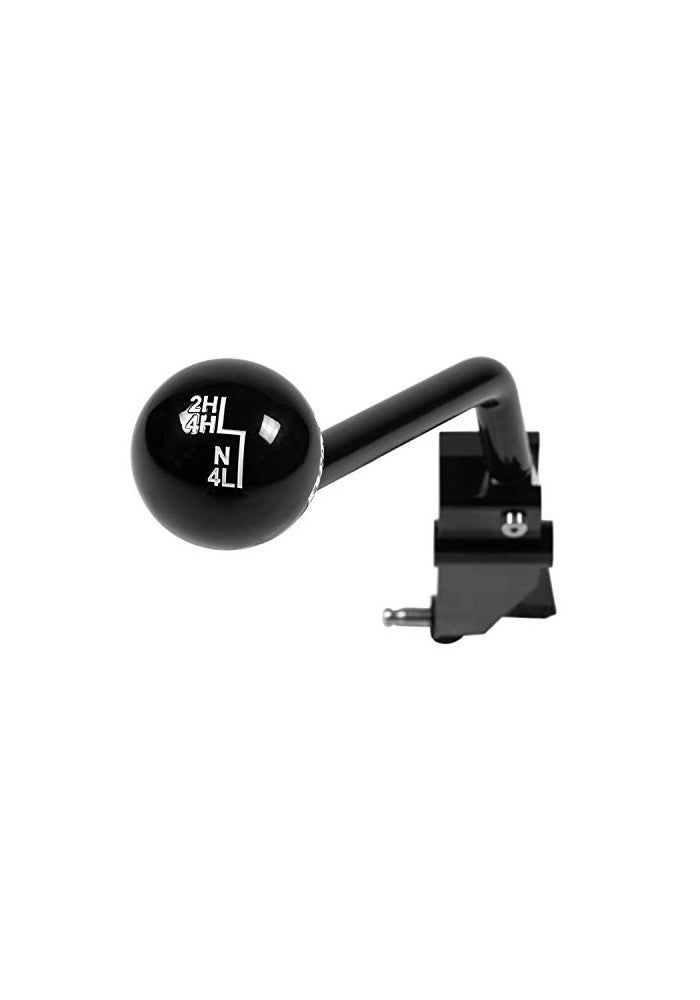 B M BM Racing 0718 Wrangler Extended Transfer Case Handle Black - Image 3