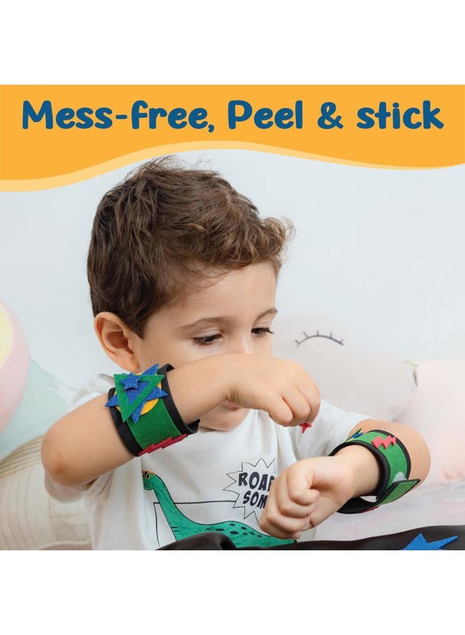 jackinthebox Superhero DIY Dress up Art and Craft Kit | Make a Cape, Mask and Cuffs | Best Gift for Boys Ages 5 6 7 8 Years | 3 Craft Projects in 1 Box - Image 3