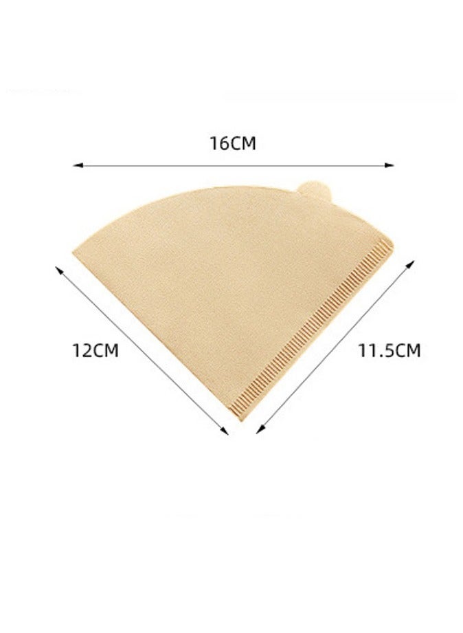 100 Piece Coffee Paper Cone Filter Size 02 - Image 2