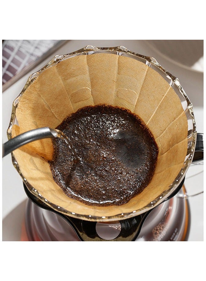 100 Piece Coffee Paper Cone Filter Size 02 - Image 3