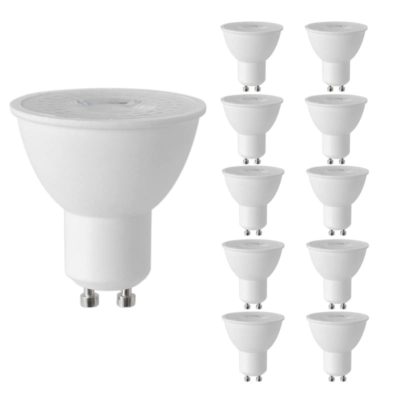 Rysa Light 10Pack Daylight Glow GU10 LED Spotlight 5000K Dimmable55W 50W Equivalent Recessed Lighting 500lm38 Beam Angle - Image 2