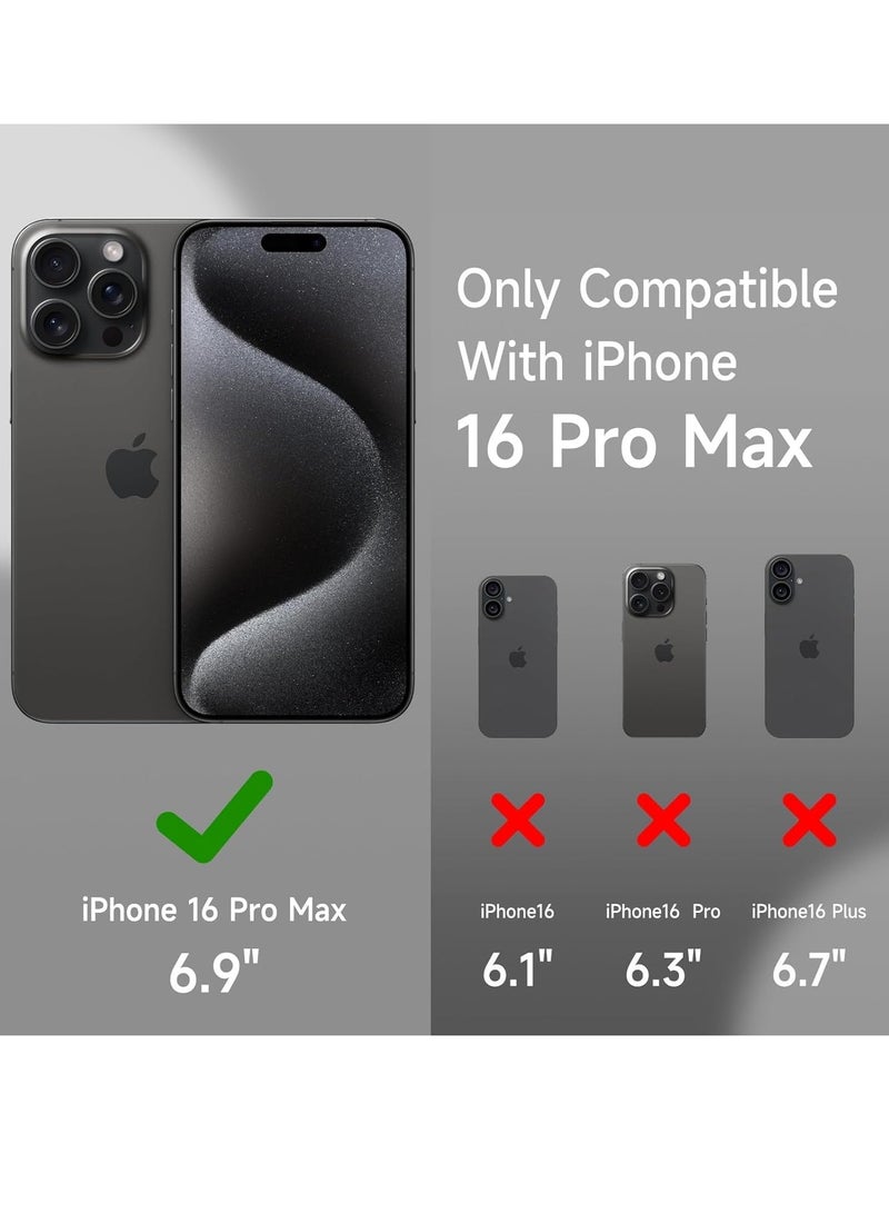 Soft Liquid Silicone Gel Case for iPhone 16 Pro Max - Shockproof Protection in Black - Image 2