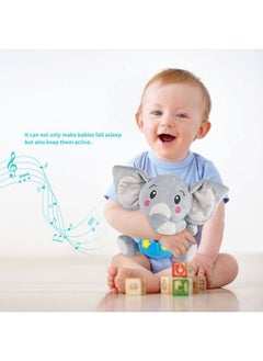 PowerTRC PowerTRC Plush Elephant Music Baby Toys 0-6 Months 6-12 Months Light Up Infant Toys 0-3 Months Elephant Toys Stuffed Animals for Girls New Born Baby Toys Boys & Girls Toddlers Musical Toys  - Image 5