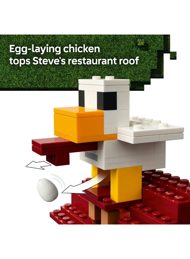 LEGO Minecraft The Ghast Balloon Village Attack Toy 21273 (Age 10+, 555 Pieces) - Image 5