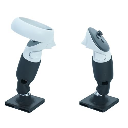 DeadEyeVR Advanced Flight Sticks - Magnetic HOTAS Joystick Adapters for The Oculus Rift S/Quest (2) - Image 1