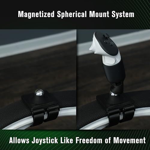 DeadEyeVR Advanced Flight Sticks - Magnetic HOTAS Joystick Adapters for The Oculus Rift S/Quest (2) - Image 3