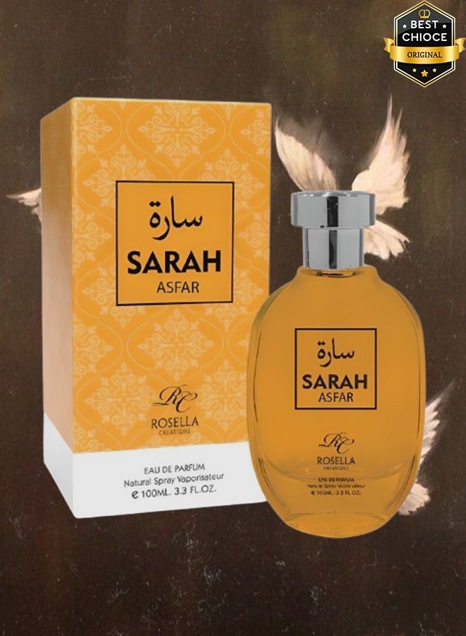 روزيلا عطر سارة أصفر للنساء 100 مل - Image 1