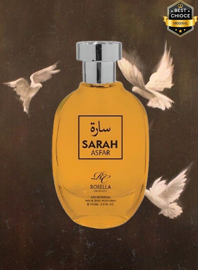 روزيلا عطر سارة أصفر للنساء 100 مل - Image 2