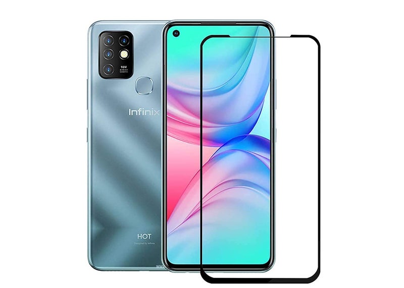 tempered glass for Vivo, OnePlus, Samsung, Oppo and etc (A-Infinix HOT 10)