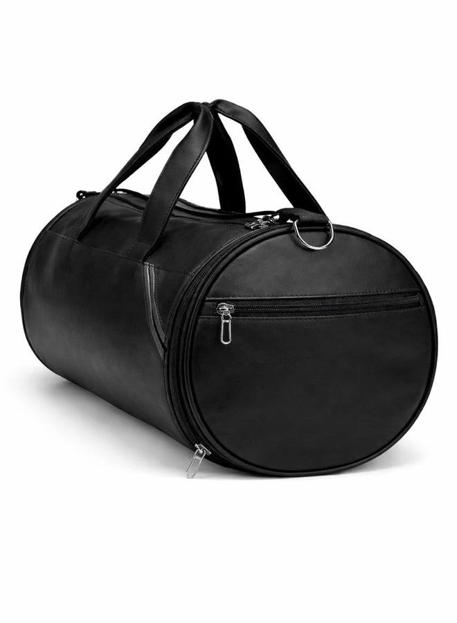 Hacker Gym Bag for Men & Women | Spacious Sports Duffel & Travel Bag with Shoulder Strap | Durable Multi-Purpose Workout, Weekend & Overnight Carry Bag (Black) - Image 3