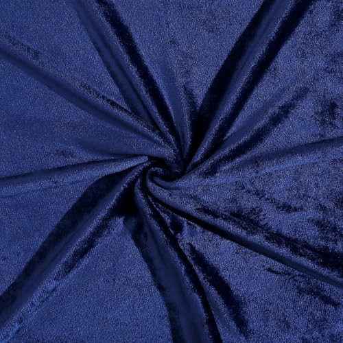 RD TREND 250 GSM Flannel Warm Elastic Fitted Bedsheets for Winter, King Size (78x72x8 Inch), 2 Pillow Covers (18x28 Inch) (Navy Blue, King) - Image 2