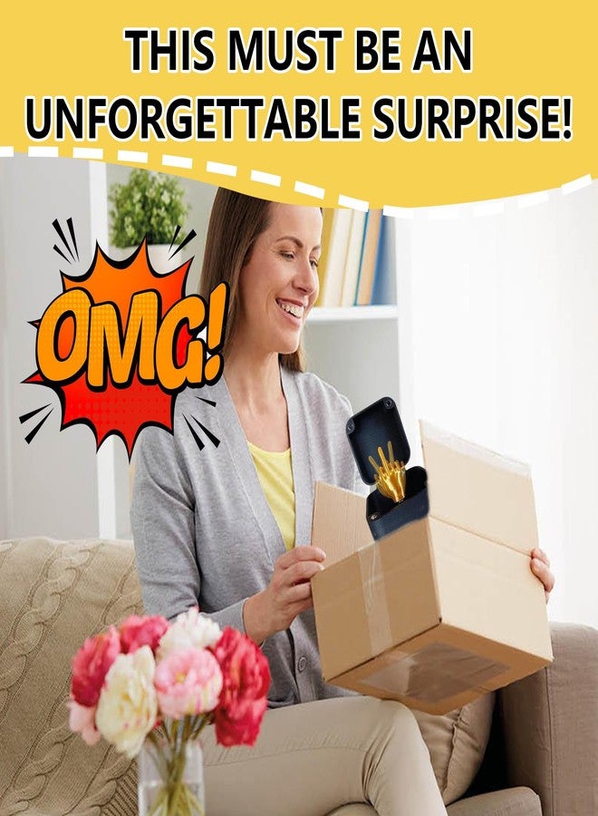 QIYUDA Just for You Finger in a Box, Flip Off Finger in a Box for Kids Adult - Image 3
