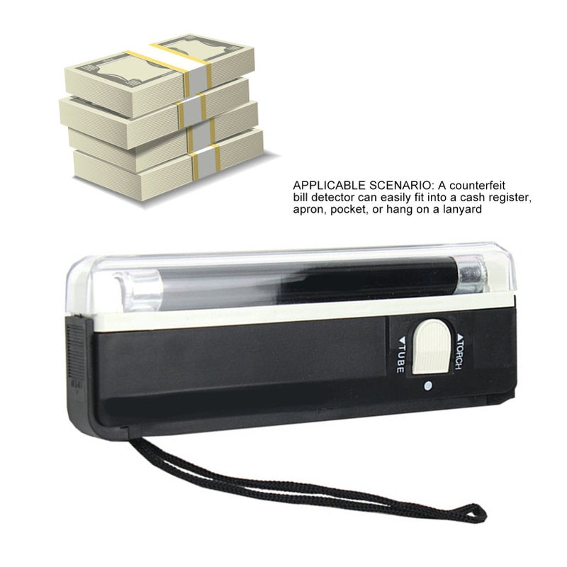 UV Money Checker Light Bill Tester Handheld Counterfeit Detector Portable Equipment - Image 4