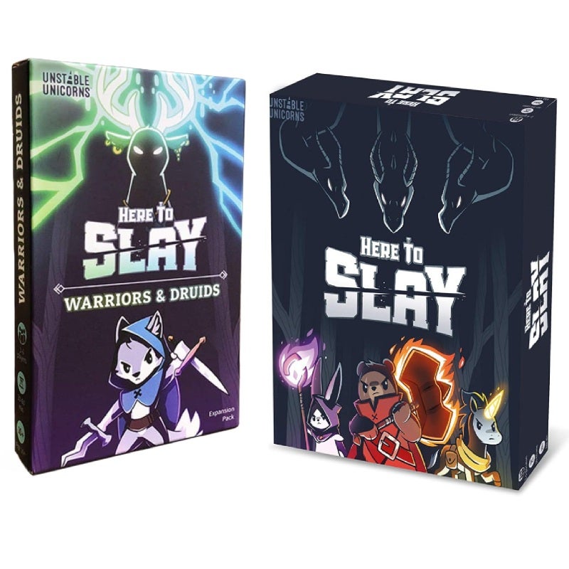 Strategy Card Game: 2-6 Players, Competitive Fantasy Gameplay - Fantasy Card Game with 115 Base + 31 Expansion Cards, Warrior & Druid Classes for Teens Adults, Tabletop Party Game - Image 1