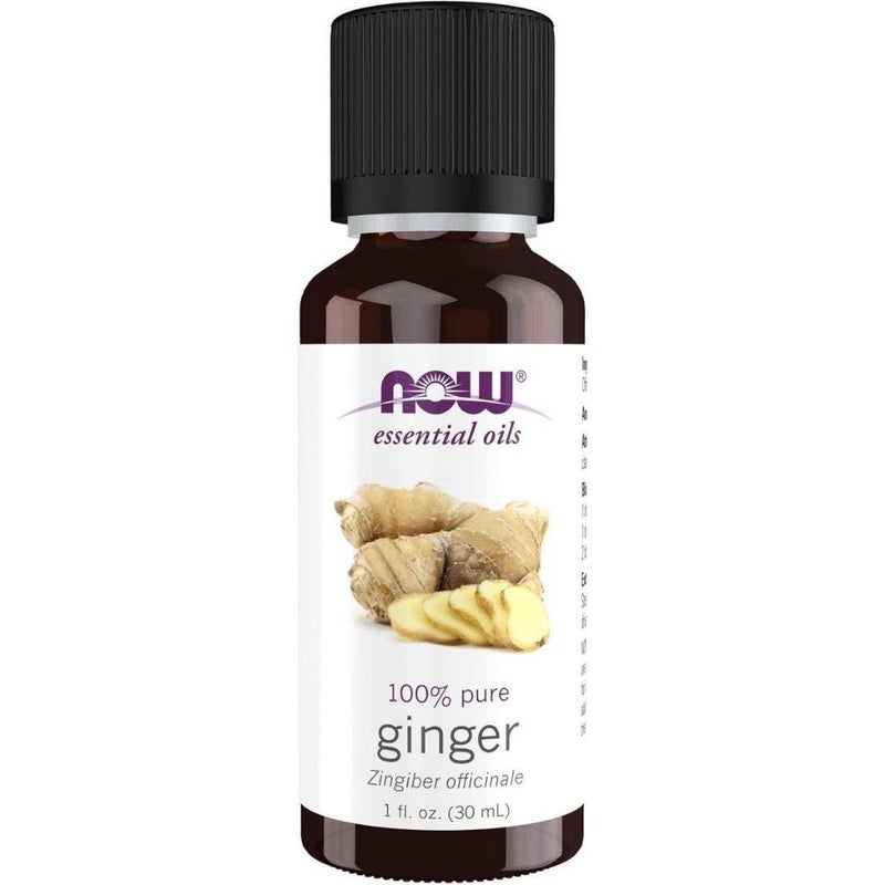 Now Essential Oils Ginger Oil For Aromatherapy 30ml - Image 1