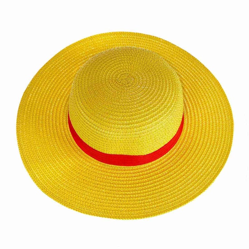 CosplayStudio Monkey D. Ruffy One Piece Straw Hat Cosplay Hat Made of Straw - Image 2