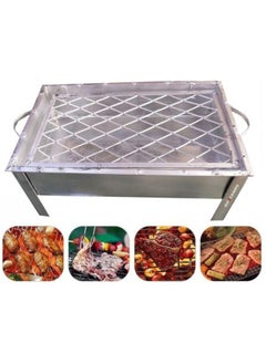GO2CAMPS GO2CAMPS BBQ GRILL-GALVA BBQ GRILL LARGE-TIN MADE BBQ GRILL  - Image 1