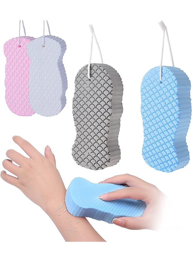 Zaboon Soft Exfoliating Bath Sponge Ultra Soft Bath Body Shower Sponge Reusablefor Adults Children Use - Image 1