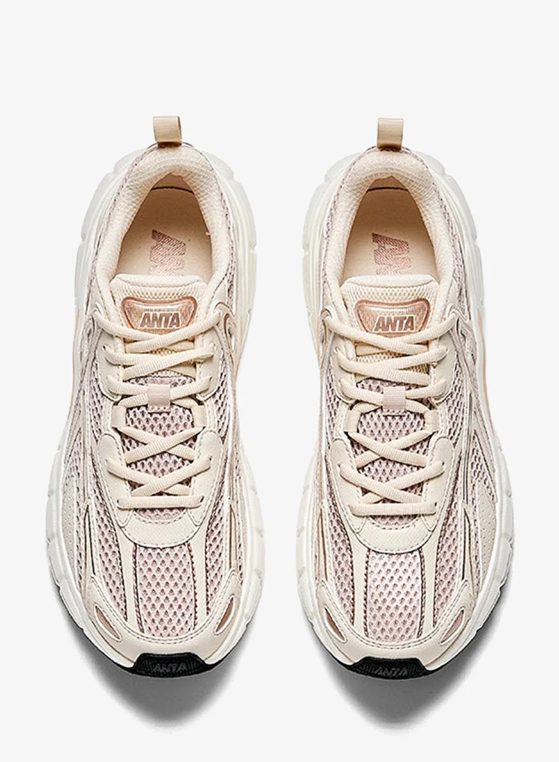 ANTA Beige Alphadawn - Lifestyle Running Shoe for Women | Best Price UAE