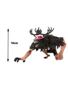 Generic Anime One Piece Chopper Action Figure, Furious Tony Chopper Figure Model Toy, Anime Realistic Model Ornament, Super Collectible Model Statue Anime Figure Toy 10cm  - Image 2