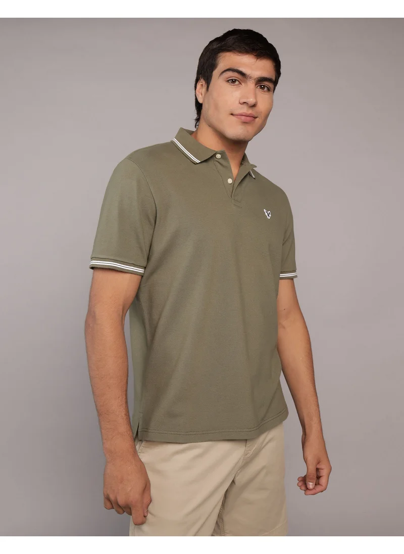 American Eagle AE Pique Polo Shirt