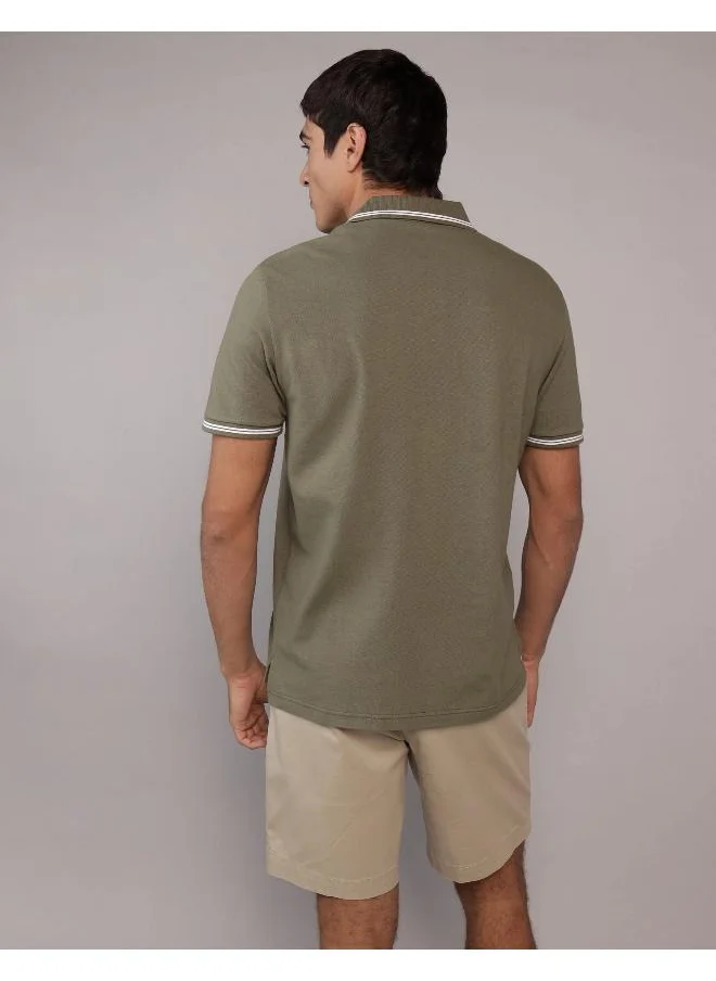 American Eagle AE Pique Polo Shirt