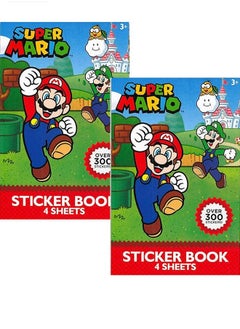 Super Mario Brothers Upd Super Mario 4 Sheet Sticker Pad 300 Plus Stickers (1 Set)  - Image 4