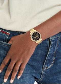 TOMMY HILFIGER Women's Analog Round Shape Stainless Steel Wrist Watch 1782676 - 38 Mm  - Image 4