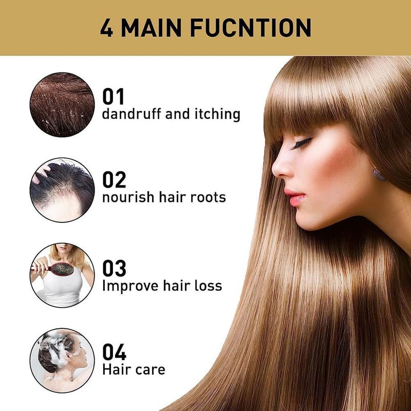 Sakura Japanese Shampoo for Hair Loss, Sakura Shampoo and Conditioner Japanese, Sakura Hair Growth Shampoo Japan'S No. 1 Shampoo, Japan Evening Sakura Nianxiang Shampoo, Thick Smooth Hair (1 Group) - Image 4