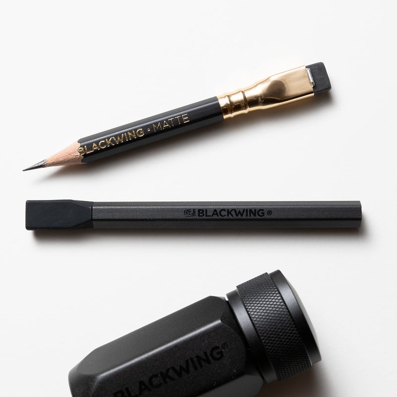 Blackwing Pencil Extender, Made for Square Ferrule, Aluminum Body with Rubber Tip, Pack of 1 - Image 3