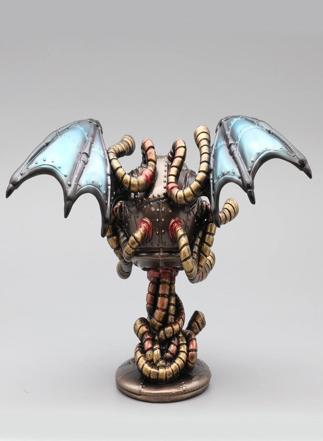 فيرونيز ديزاين تمثال فيرونيز ديزاين 4 1/2 ستيمبانك ميكا ذو عين عائمة من الراتنج - Image 4