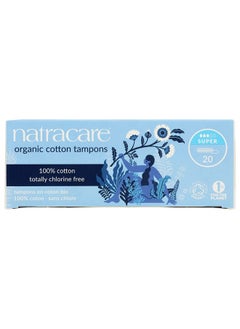 NATRACARE Natracare Non-Applicator 100% Organic Cotton Tampons, Super, Totally Chlorine Free, Biodegradable and Compostable (12 Pack, 240 Tampons Total)  - Image 3