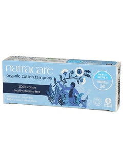 NATRACARE Natracare Non-Applicator 100% Organic Cotton Tampons, Super, Totally Chlorine Free, Biodegradable and Compostable (12 Pack, 240 Tampons Total)  - Image 4