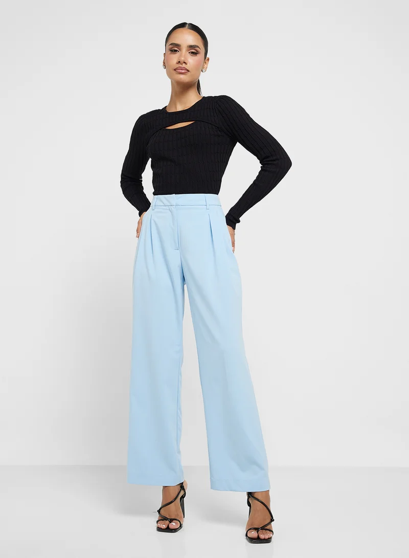 VERO MODA Pocket Detail Wide Leg Pants